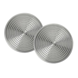 OXO Good Grips Easy Clean Shower Stall Drain Protector - Stainless Steel & Silicone (2  A)