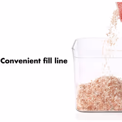 OXO Good Grips POP Container - Airtight Food Storage - 1.1 Qt Square (4 Pack)