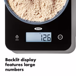 Good Grips 5kg Everyday Glass Food Scale