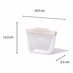 OXO 11386000 food storage bag 0.335 L 1 pc(s) Transparent, White