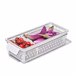 OXO 11387500, Container, Rectangular, Transparent, Plastic, 376 mm, 150 mm
