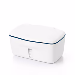 OXO Tot Perfect Pull Baby Wipes Dispenser  Navy - Set of 2 Diaper Wipe Holders