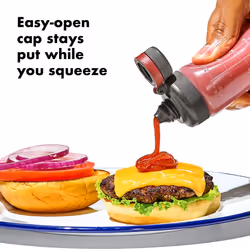 OXO Outdoor Leakproof Squeeze Bottle Set  3  6 oz