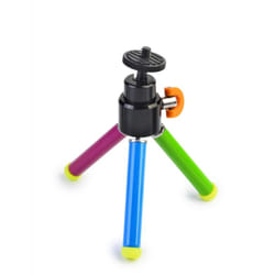 Polaroid 8 Color Heavy Duty Mini Tripod With Pan Head With Tilt For Polaroid Z2300  Z340 Digial Instant Print Cameras (Black)