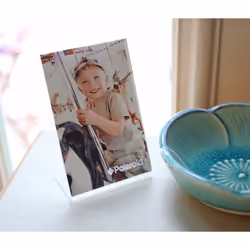 Polaroid Clear Acrylic L-Shaped Photo Frame for 2x3in Zink Prints