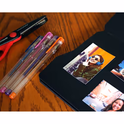 Polaroid PL2X3SBOSW photo album Black, White 10 sheets