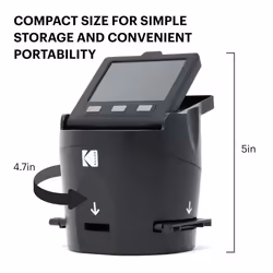 Kodak SCANZA Digital Film & Slide Scanner - Converts 35mm  126  110  S - Additional view 4