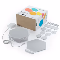 Nanoleaf HEXAGON SMARTER KIT, White, Bedroom, Children's room, CE, LED, 6500 K, AC