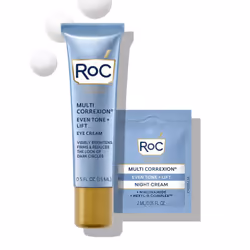 RoC Multi Correxion 5 in 1 Anti-Aging Eye Cream for Puffiness  Under Eye Bags & Dark Circles  Skin Care Treatment with Shea B ...