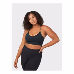 Manduka Essence Women's Performance Sports Bra - Black - XS