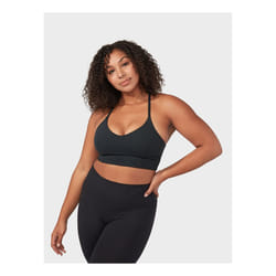 Manduka Essence Women's Performance Sports Bra - Black - L