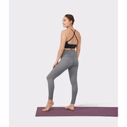 Manduka Foundation Legging - Heather Grey - H/Rise - L