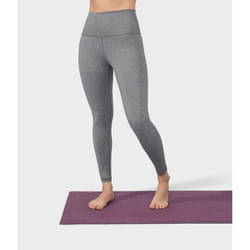Manduka Foundation Legging - Heather Grey - H/Rise - XL