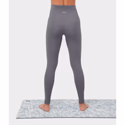 Manduka Essence Legging - Heathered Grey High Rise - XSmall