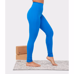 Manduka Renew Legging - Be Bold Blue (High Rise) - XS