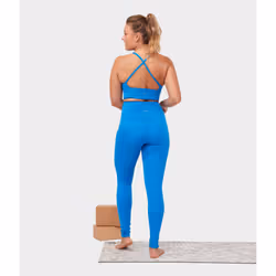 Manduka Renew Legging - Be Bold Blue (High Rise) - XS