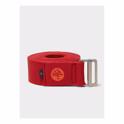 Manduka Align Cotton 10ft Yoga Strap Belt - Rose