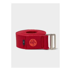 Manduka Align Cotton 10ft Yoga Strap Belt - Rose