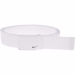 Nike Women's Tech Essentials Single Web Belt White One Size