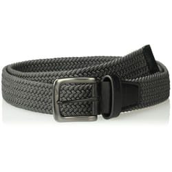 Nike Men's Standard G-Flex Woven Stretch Golf Belt  Dark Gray  X-Large