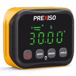 Digital Angle Finder, Level Box with Data Hold, Digital Angle Gauge with V-Groove Magnetic Base, Protractor Inclinometer for ...