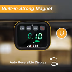 Digital Angle Finder, Level Box with Data Hold, Digital Angle Gauge with V-Groove Magnetic Base, Protractor Inclinometer for Woodworking, Building,