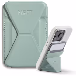 MOFT Magnetic Wallet Stand Compatible with iPhone 16/15/14/13/12 Series Angle Adjustment & Magsafe Compatible MOVAS Phone St ...