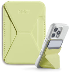 MOFT Magnetic Wallet Stand Compatible with iPhone 16/15/14/13/12 Series  Angle Adjustment & Magsafe Compatible MOVAS Phone Stand Soft Avocado