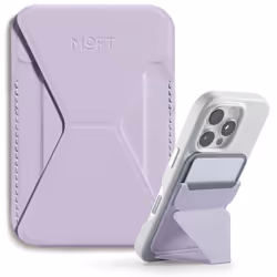 MOFT Magnetic Wallet Stand Compatible with iPhone 16/15/14/13/12 Series  Angle Adjustment & Magsafe Compatible MOVAS Phone St ...