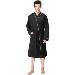 The Helper Bees B08X6W8TGX Dressing gown/robe Cotton, Polyester