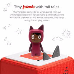 Tonies Creative Audio Character - Record and Upload up to 90 Minutes of Your Own Stories and Songs - Purple/Dark