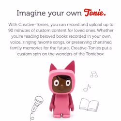 Tonies Creative Audio Character - Pink/Dark