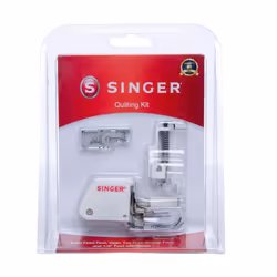 SINGER Quilting Presser Foot Kit | Includes Even Feed Foot  Quarter Inch Foot with Guide & Open Toe Free Motion Foot | Ideal  ...