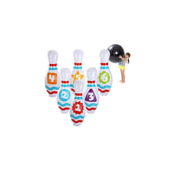 JOYIN Giant Inflatable Bowling Set for Kids and Adults, Christmas Birthday Party Games, Kids Education Motor Skills Toys