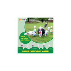 JOYIN Giant Inflatable Bowling Set for Kids and Adults, Christmas Birthday Party Games, Kids Education Motor Skills Toys