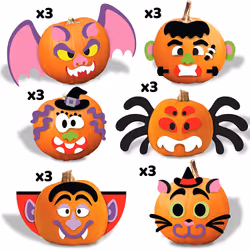 Joyin 11515 decorative sticker Multicolour 18 pc(s)