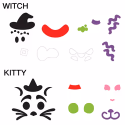 Joyin 11515 decorative sticker Multicolour 18 pc(s)