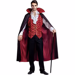 Spooktacular Creations TA-0OFI-241H, Fancy costume, Adult, Male, Vampire, XXL, Polyester