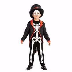 Spooktacular Creations SB-CW0X-DJVI, Fancy costume, Skeleton, 3T, Polyester