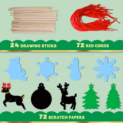 Joyin 11800 Christmas ornament Multicolour 72 pc(s)