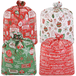 Joyin 12049, Gift wrap bag, Multicolour, Christmas, 8 pc(s)