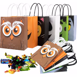 Joyin 13298, Gift wrap bag, Multicolour, Halloween, 24 pc(s)