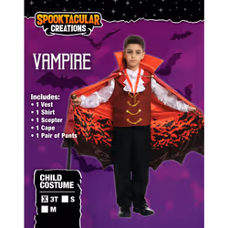 Spooktacular Creations SPO-BW-20577-3T fancy dress Fancy costume