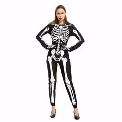 Spooktacular Creations SPO-BW-20610-M, Fancy costume, Skeleton, M, Polyester
