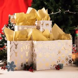 Joyin 15161, Gift wrap bag, Multicolour, Christmas, 24 pc(s)
