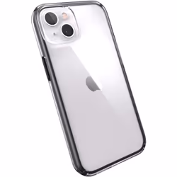 Speck Presidio Perfect Clear with Impact Geo Apple iPhone 13 Clear/Black, Cover, Apple, iPhone 13, 15.5 cm (6.1"), Black, Tra ...