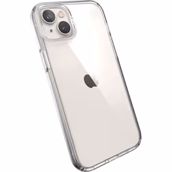 Speck Presidio Perfect Clear Apple iPhone 14 Plus/15 Plus Clear - with Microban, Cover, Apple, iPhone 14 Plus, iPhone 15 Plus ...