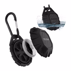 Pelican Marine AirTag Holder - Waterproof AirTag Keychain with Carabiner Clip [Impact Resistant] [Travel Essentials] Protecti ...