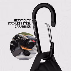 Pelican Marine AirTag Holder - Waterproof AirTag Keychain with Carabiner Clip [Impact Resistant] [Travel Essentials] Protective Apple Air Tag Case for
