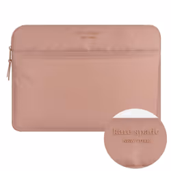 Kate Spade New York Puffer Laptop Sleeve 14 Inch - Madison Rouge Nylon - for 13 to 14 inch MacBook Pro M3 Max/M3 Pro/M3/M2 Ma ...